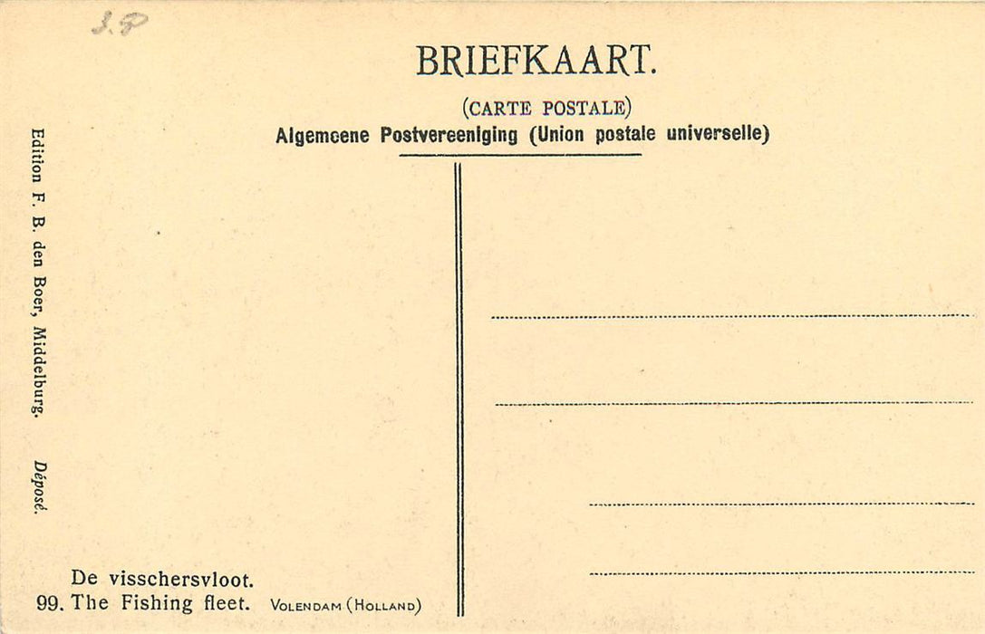 Volendam De Visschersvloot