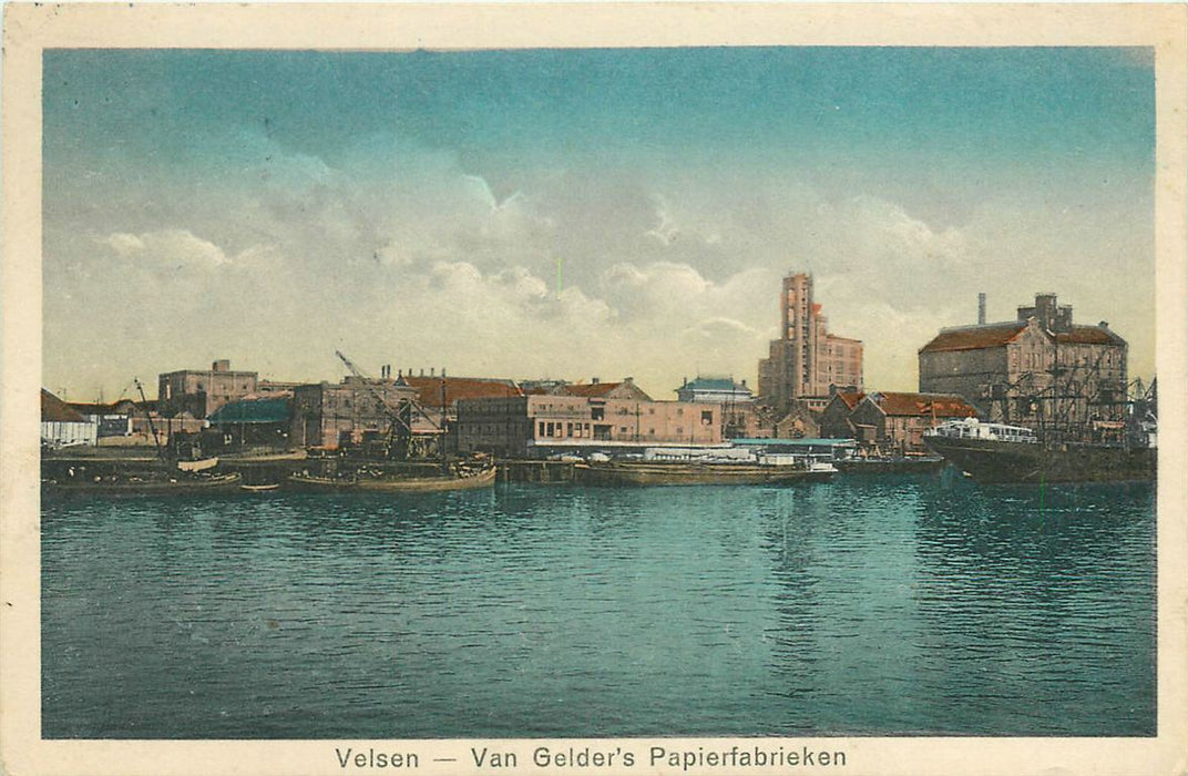 Velsen Van Gelder s Papierfabrieken