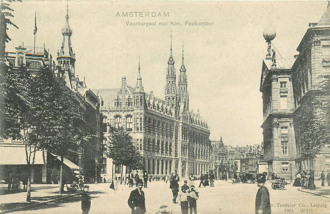 Amsterdam Voorburgwal Postkantoor