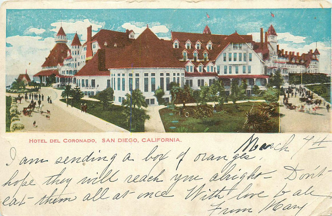San Diego CA Hotel Del Coronado