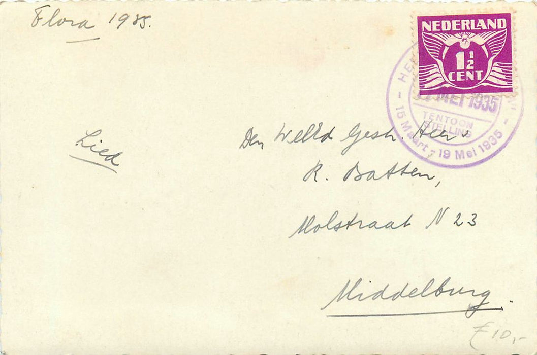 Heemstede Flora 1935