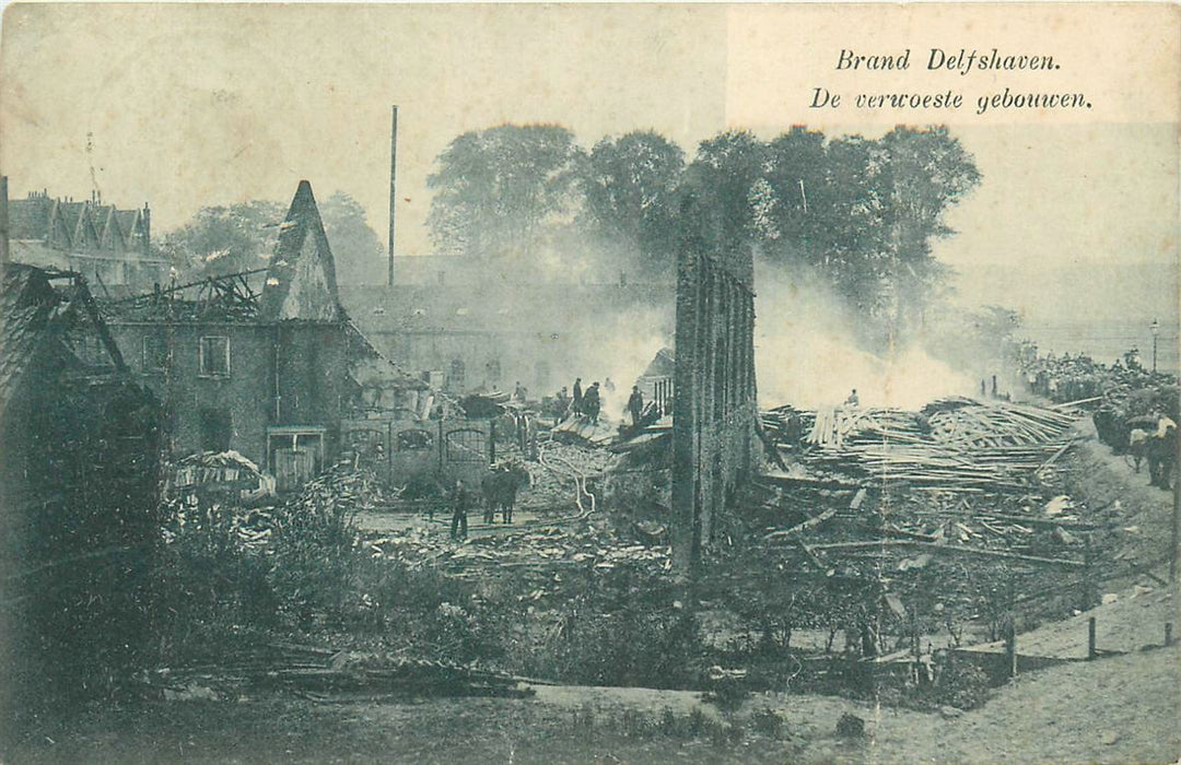 Rotterdam Brand Delfshaven