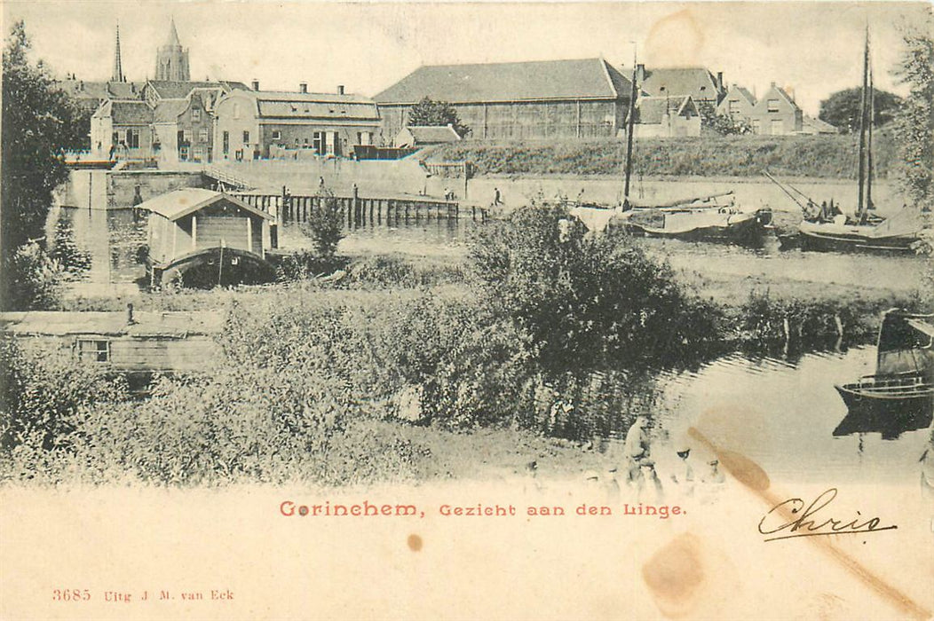 Gorinchem Gezicht Aan Den Linge