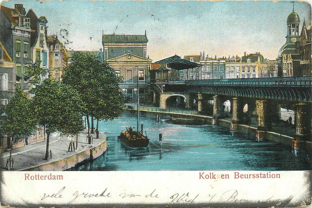 Rotterdam Kolk En Beurstation