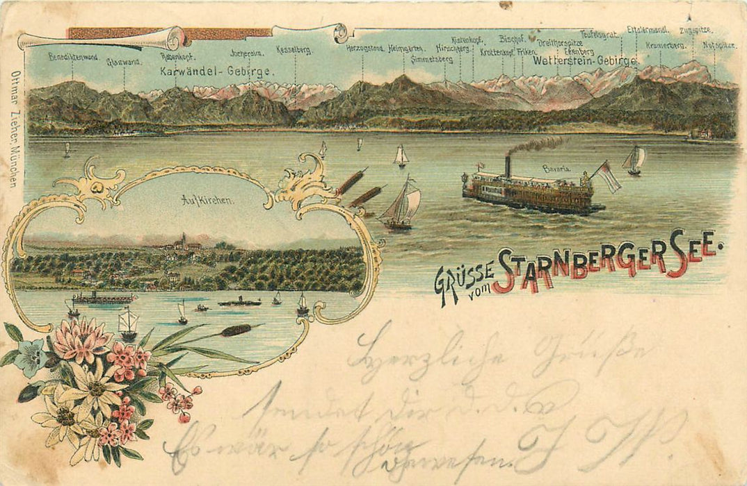 Starnberger See Litho