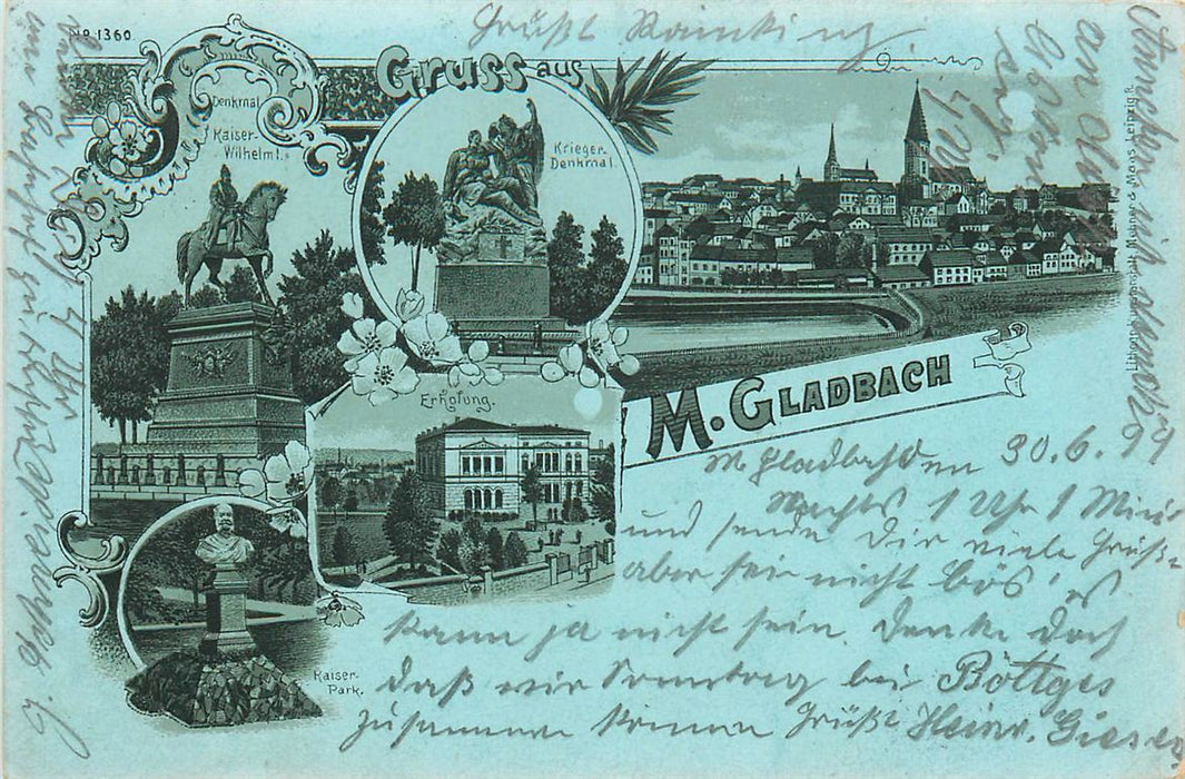 Monchen Gladbach Litho