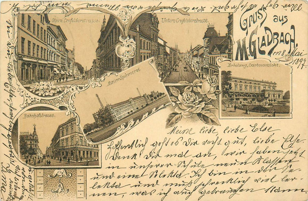 Monchen Gladbach Litho