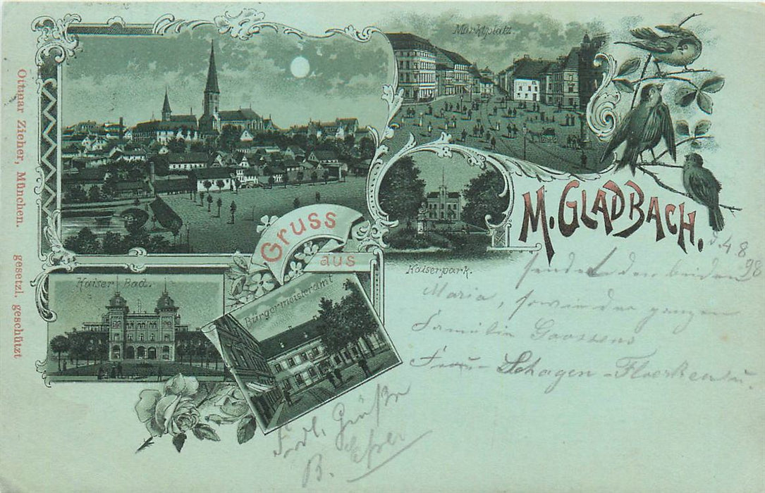 Monchen Gladbach Litho