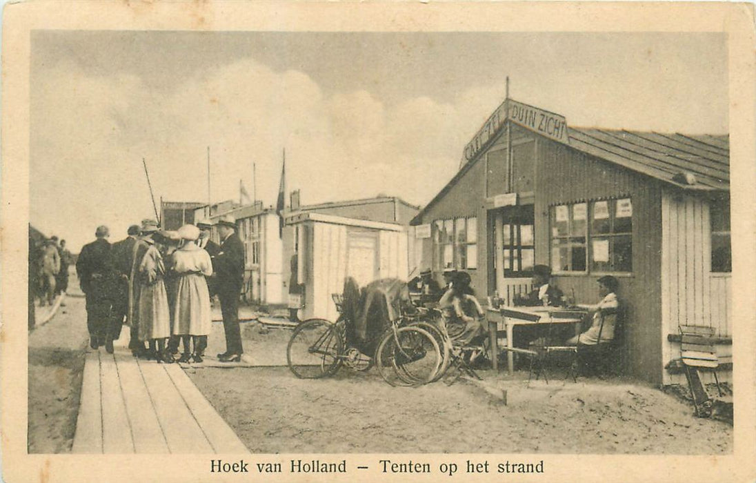 Hoek Van Holland Tenten Op Het Strand