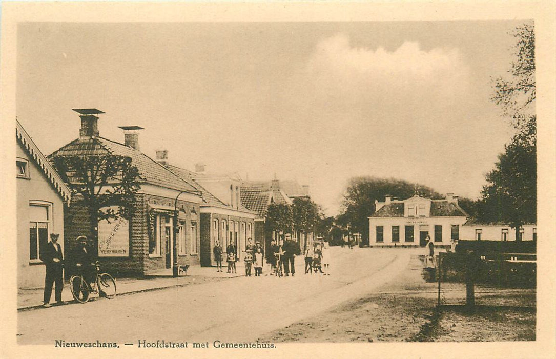 Nieuweschans Hoofdstraat Gemeentehuis