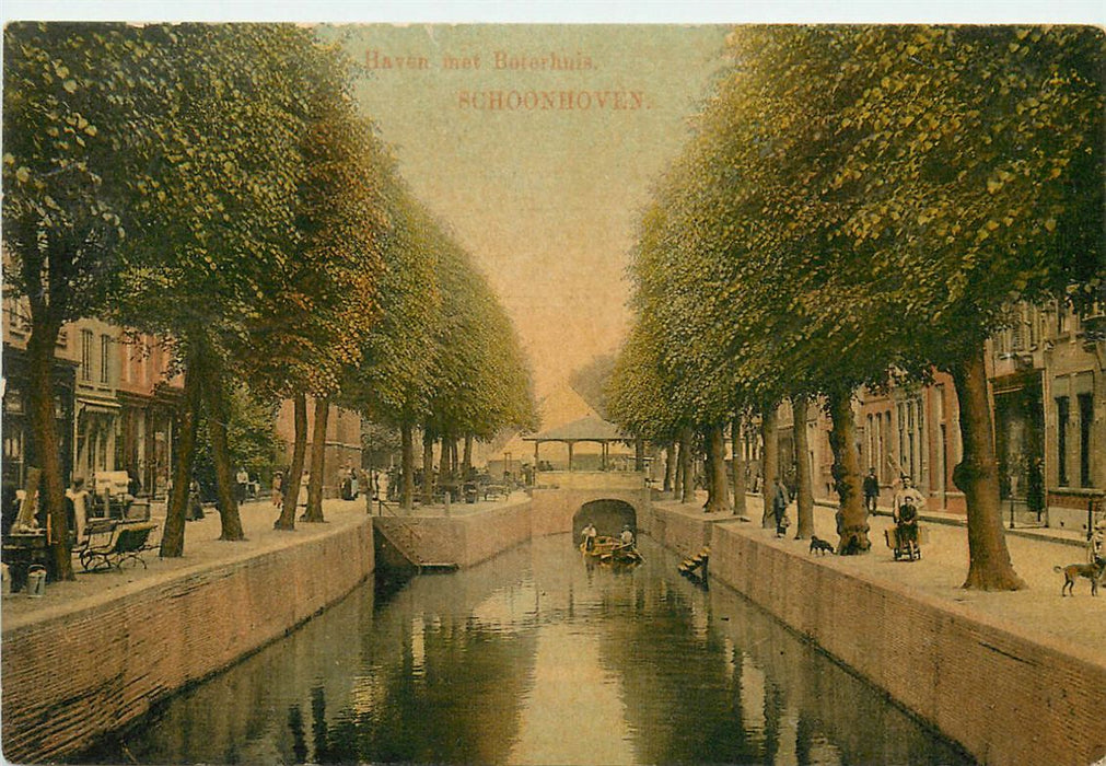 Schoonhoven Haven Met Boterhuis