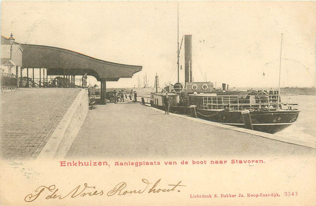 Enkhuizen Boot Naar Stavoren