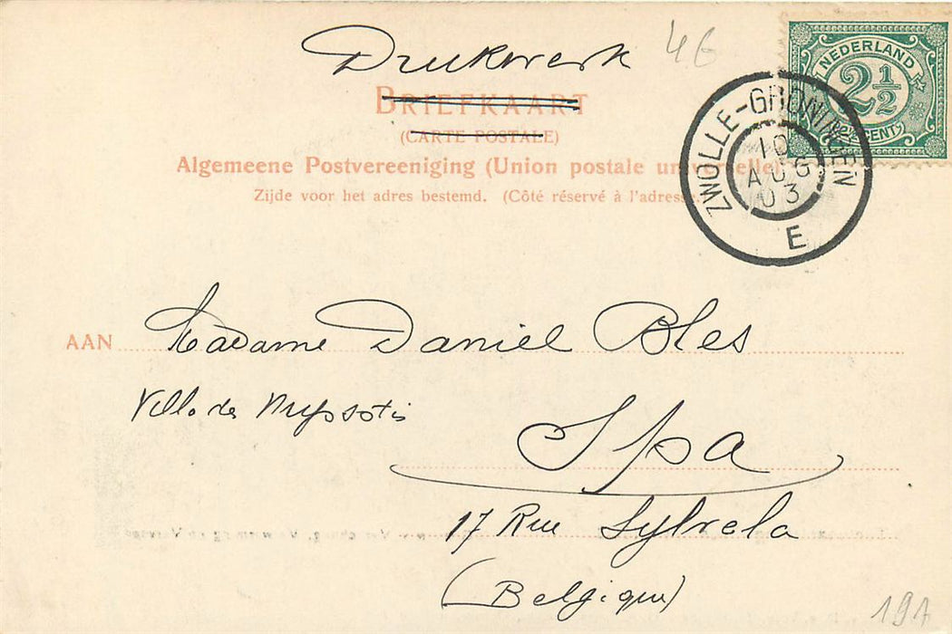 Groningen Tentoonstelling 1903