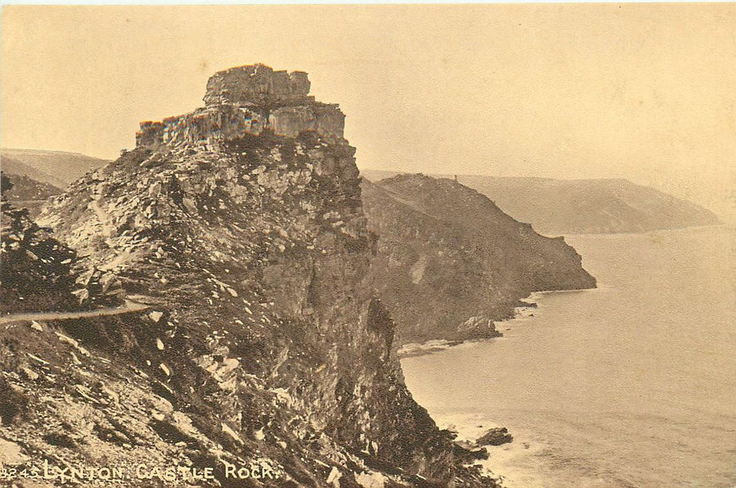 Lynton Castle Rock