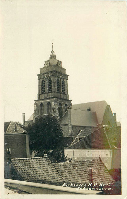 Schoonhoven Kerktoren Nh Kerk