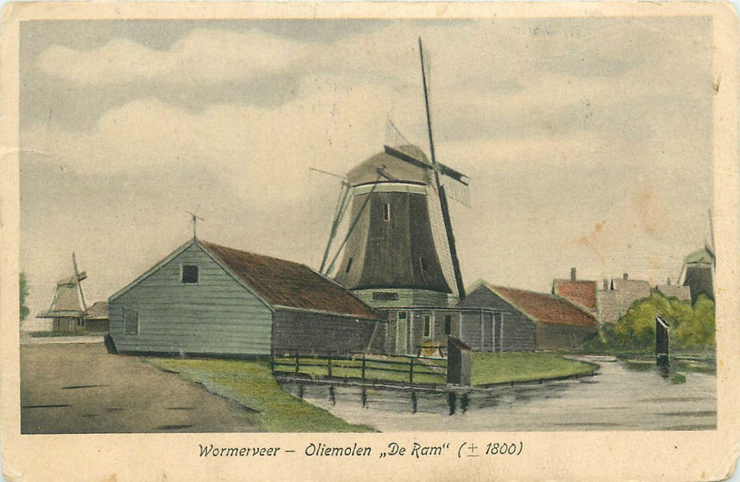 Wormerveer Oliemolen De Ram