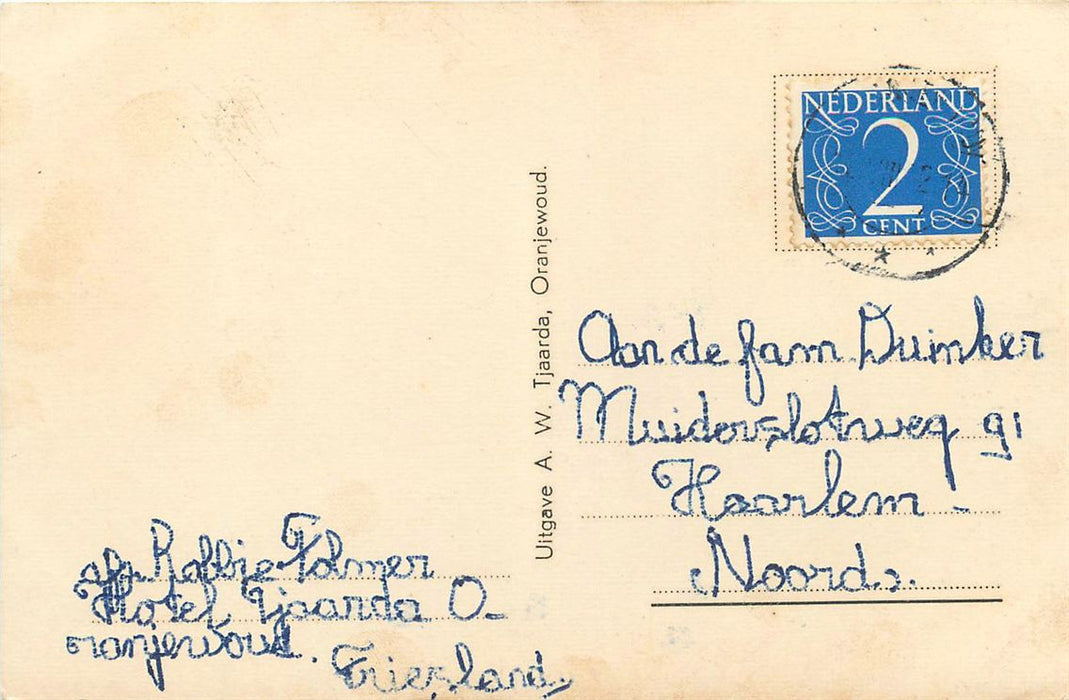 Oranjewoud Tjaarda S Belvedere