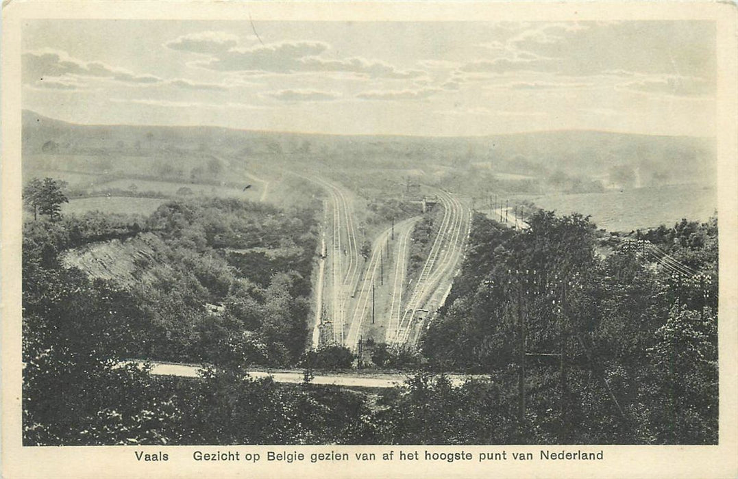 Vaals Gezicht Op Belgie