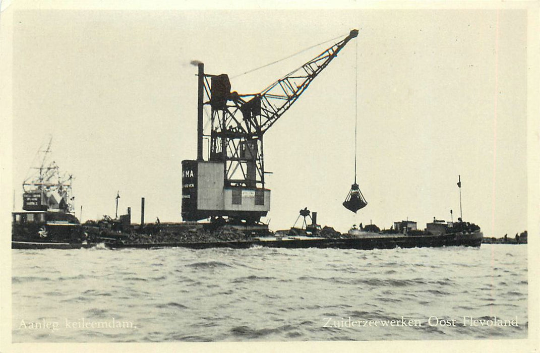 Oost Flevoland Zuiderzeewerken