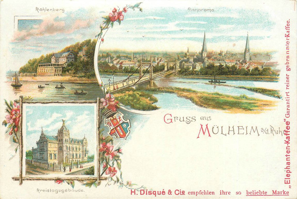 Mulheim  A D Ruhr Litho