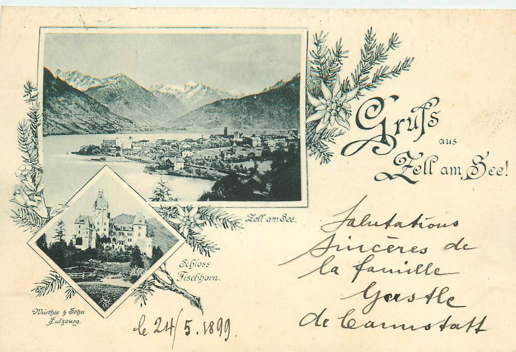 Zell Am See Litho