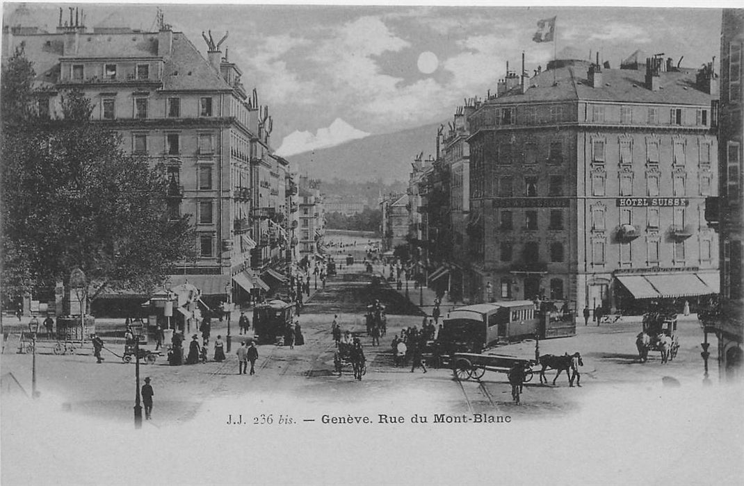 Geneve Rue Du Mont Blanc