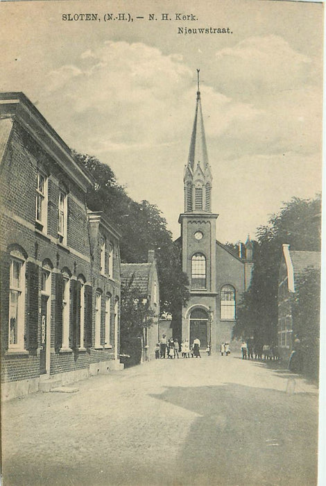 Sloten Nh Nieuwstraat Nh Kerk