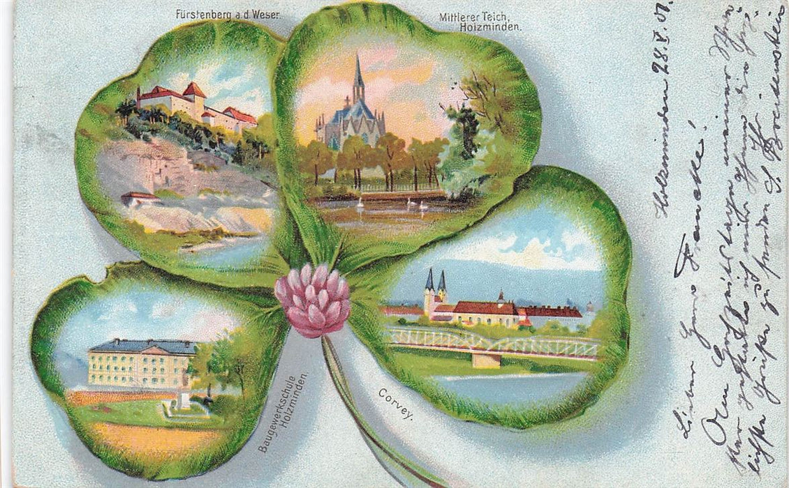 Holzminden Corvey Fürstenberg A.D Weser