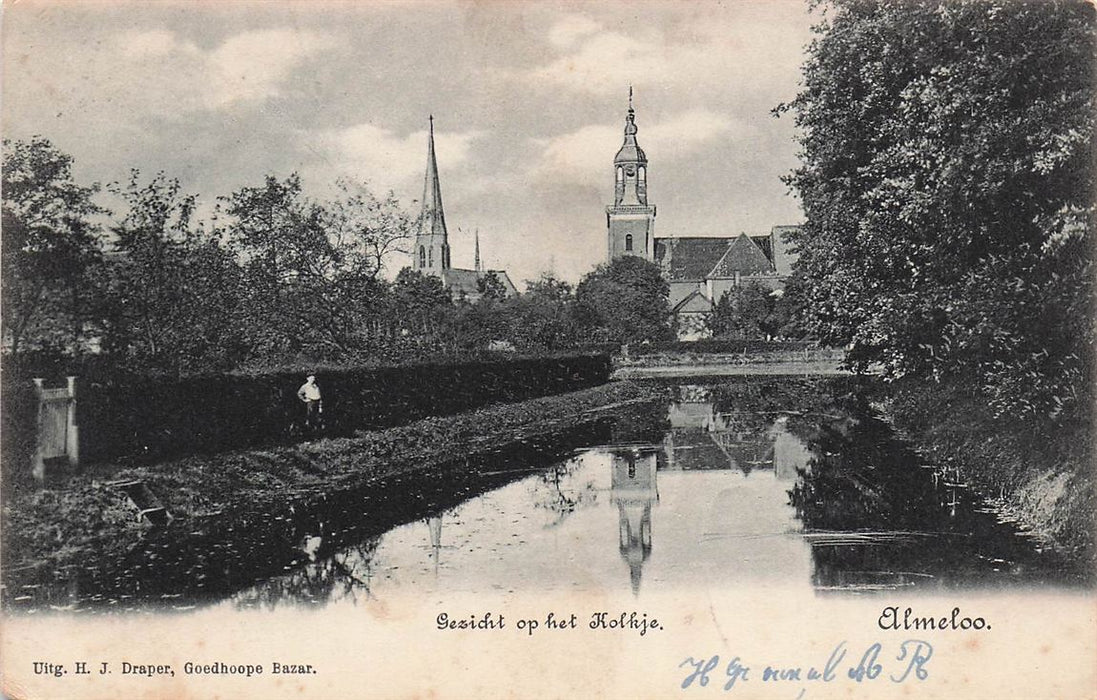 Gezicht Op Het Kolkje Almelo