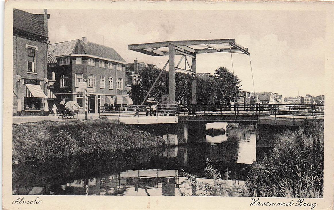 Almelo Haven Met Brug