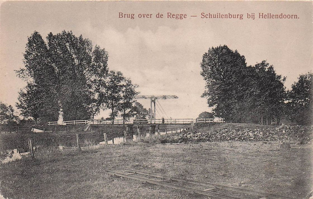 Brug Over De Regge Schuilenburg Bij Hellendoorn