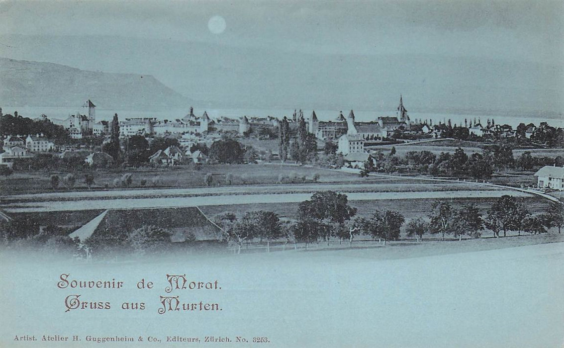 Souvenir De Morat Gruss Aus Murten