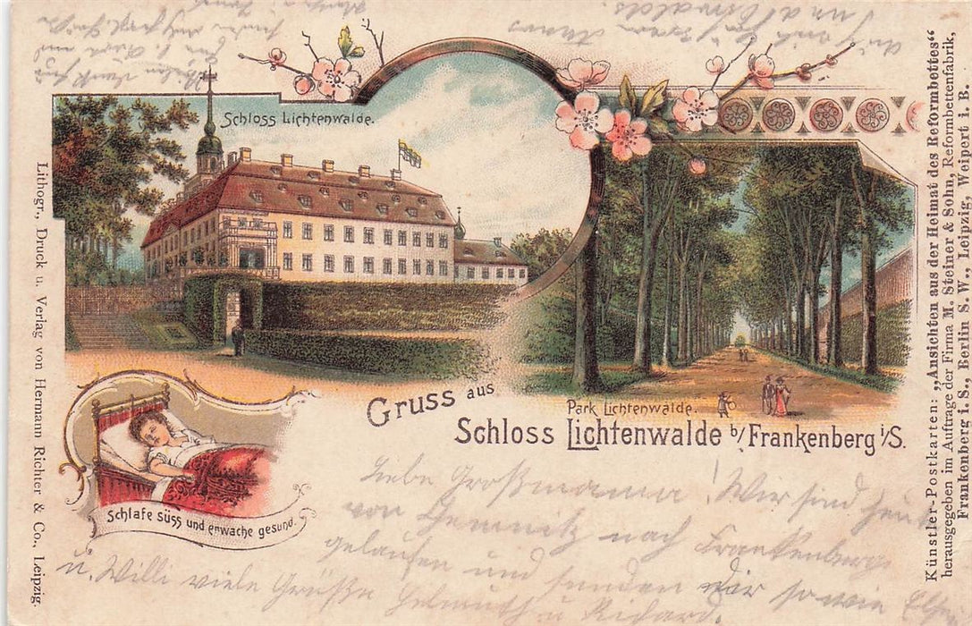 Schloss Lichtenwalde Frankenberg S
