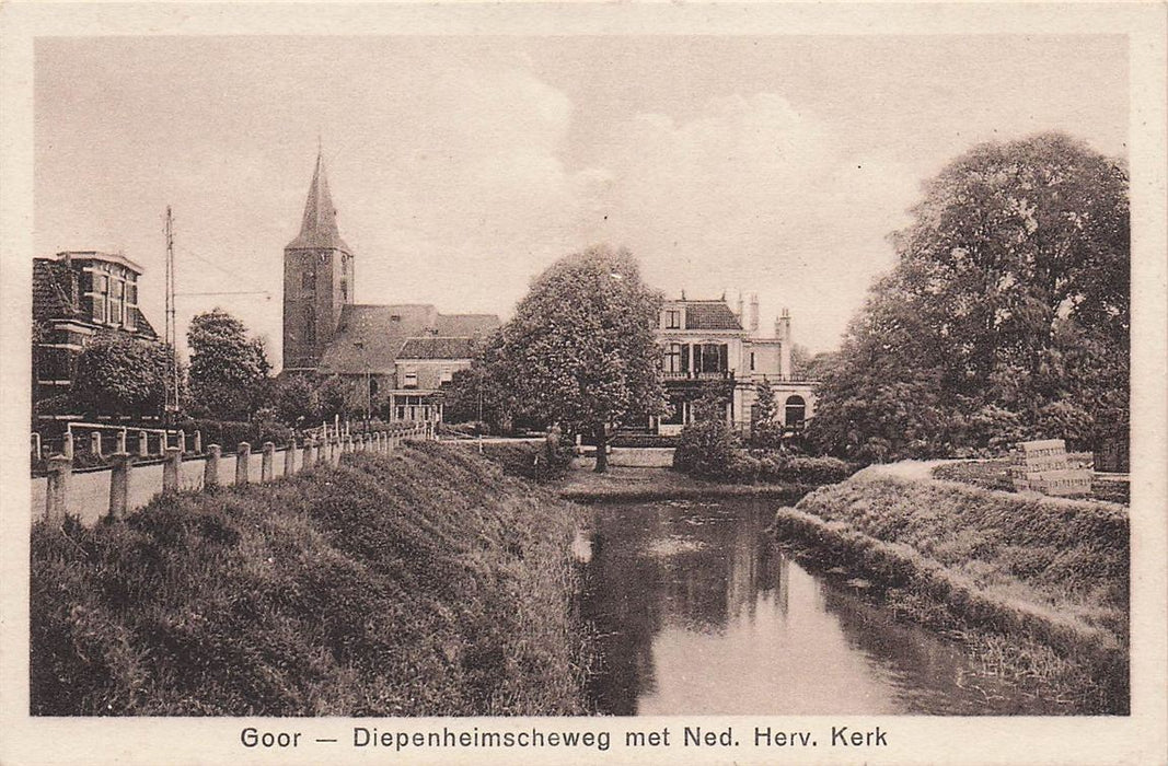 Goor Diepenheimscheweg Met Ned Herv Kerk