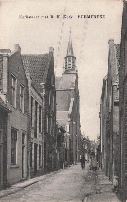 Kerkstraat Met R K Kerk Purmerend