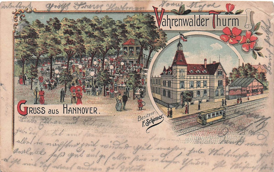 Vahrenwalder Thurm Gruss Aus Hannover