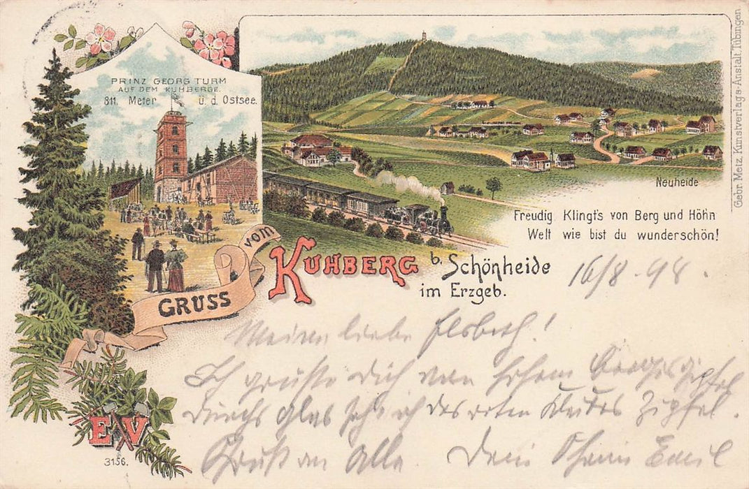 Kuhberg Schönheide Im Erzgeb