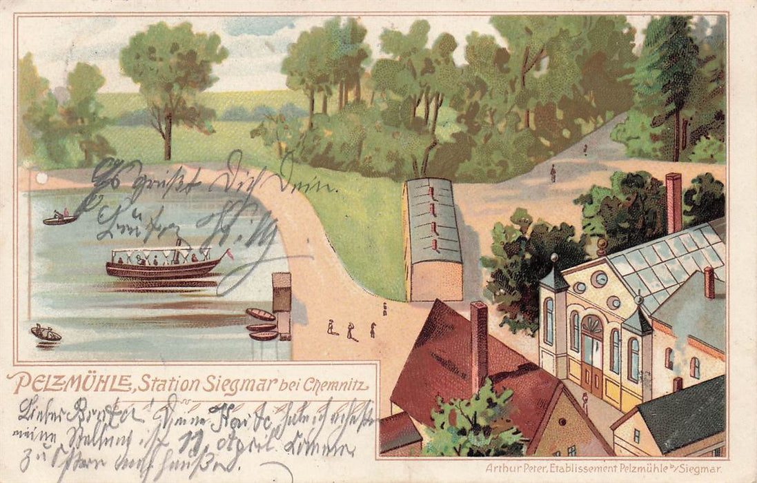 Pelzmühle Siegmar Bei Chemnitz