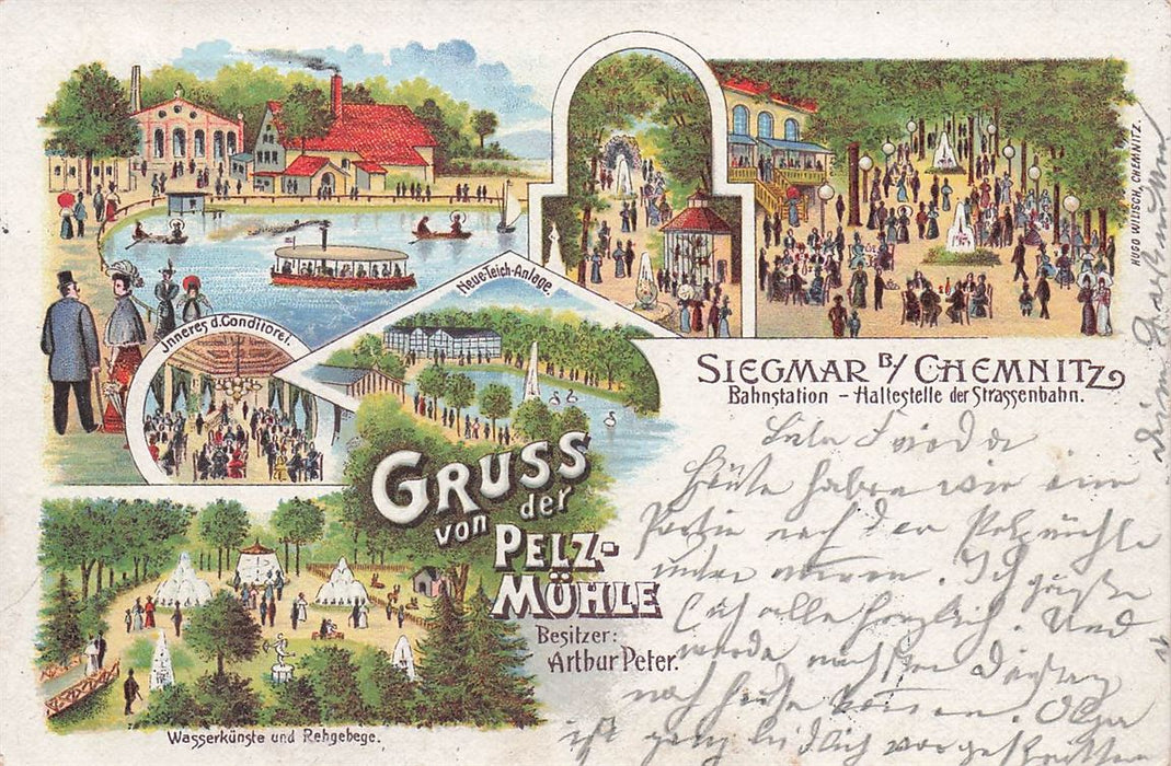 Pelzmühle Siegmar Bei Chemnitz