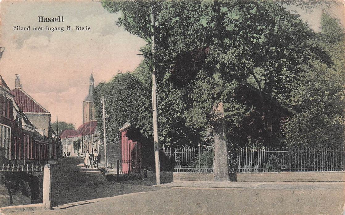 Hasselt Eiland Met Ingang H Stede
