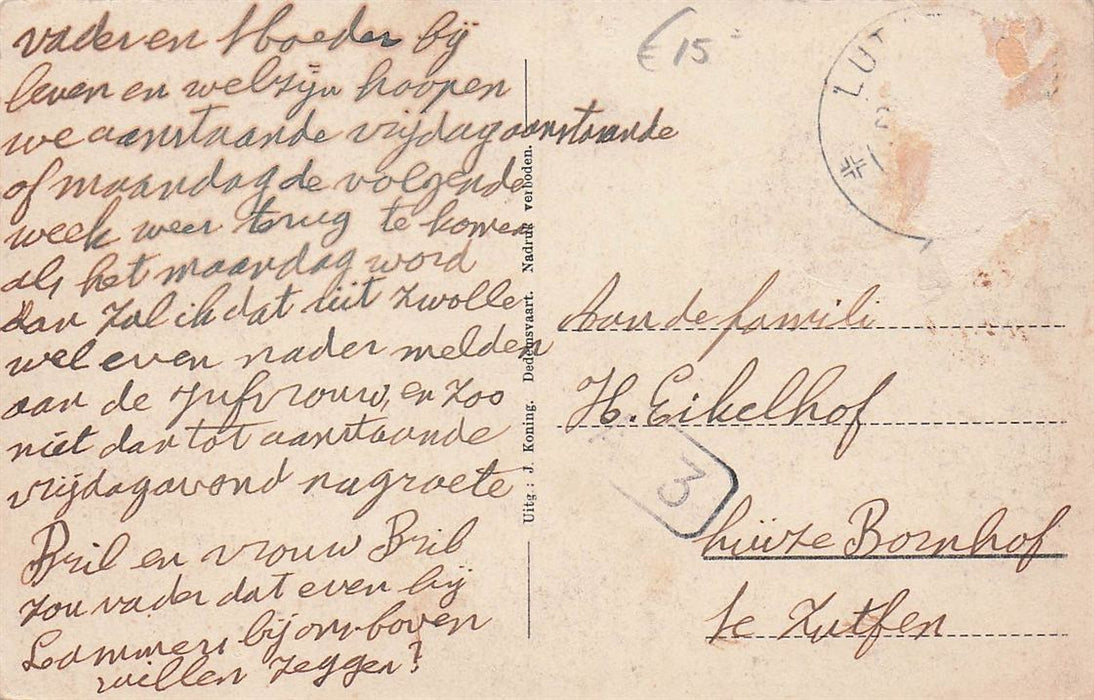 De Baanbreker Lutten A D Dedemsvaart