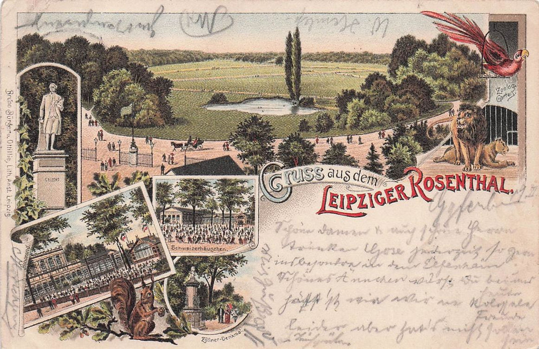 Gruss Aus Dem Leipziger Rosenthal