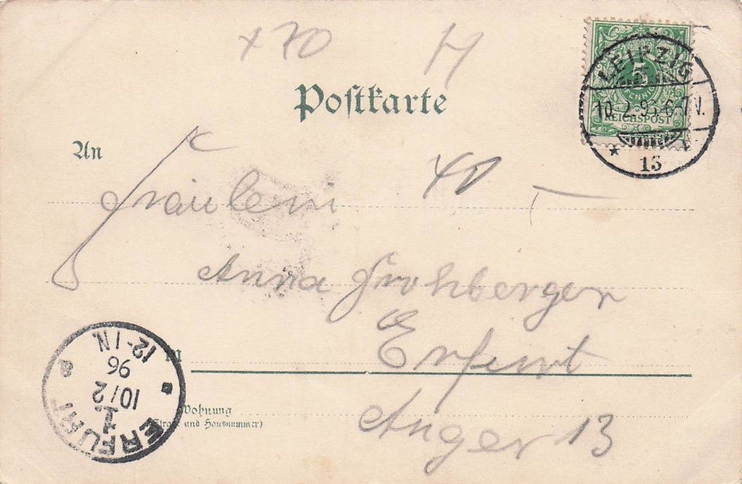 Gruss Aus Dem Leipziger Rosenthal