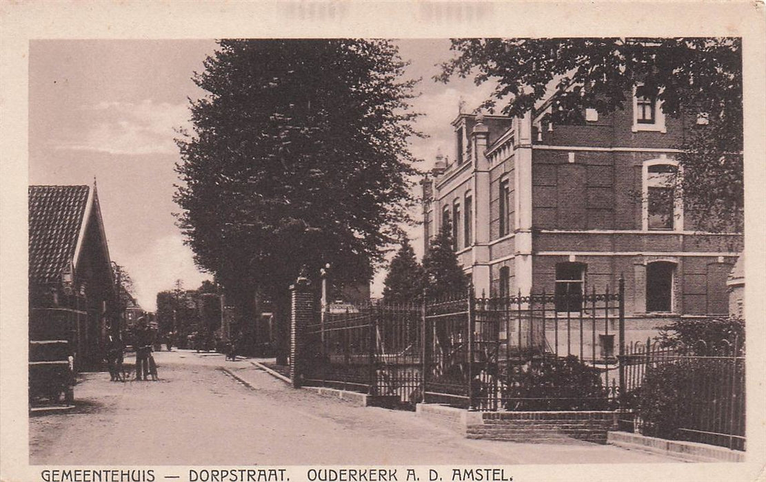 Gemeentehuis Dorpstraat Ouderkerk A D Amstel