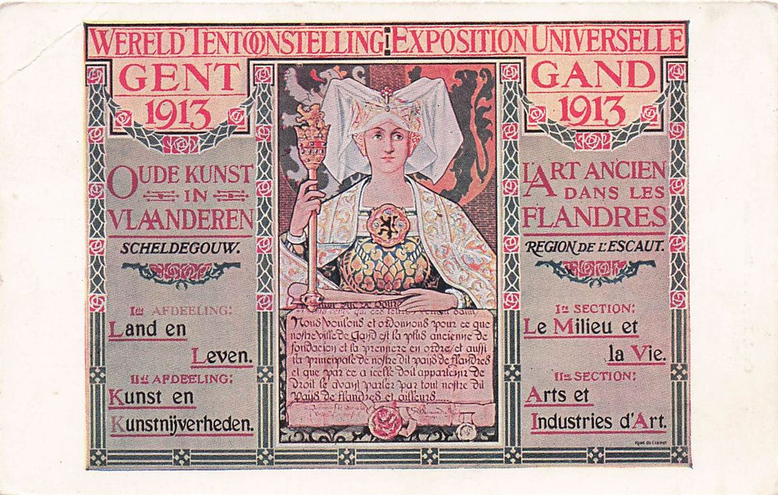 Wereld Tentoonstelling Exposition Universelle Gent 1913