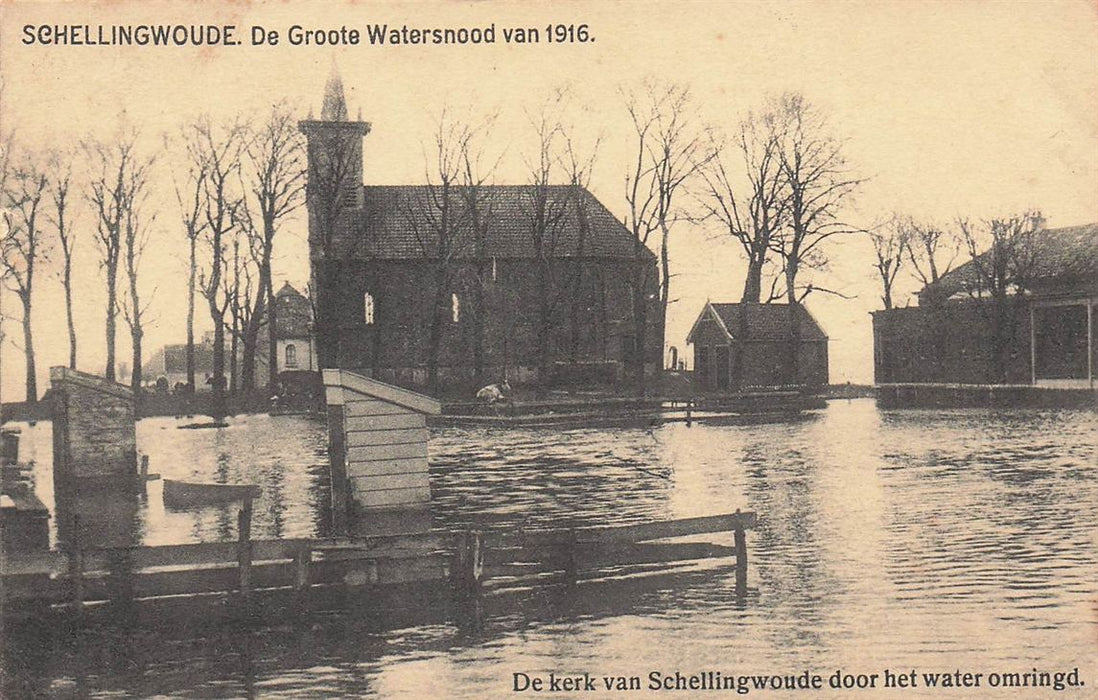 Schellingwoude De Groote Watersnood Van 1916