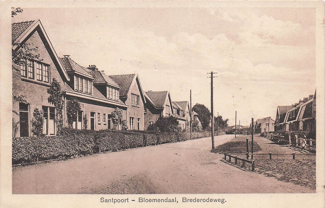 Santpoort Bloemendaal Brederodeweg