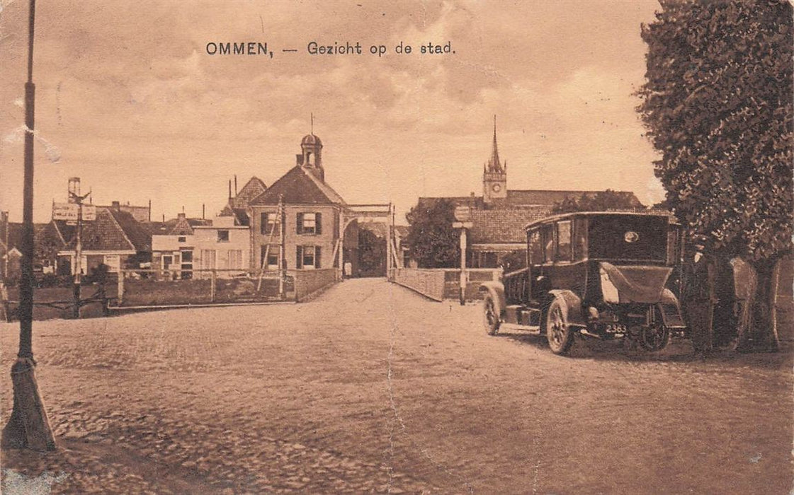 Ommen Gezicht Op De Stad