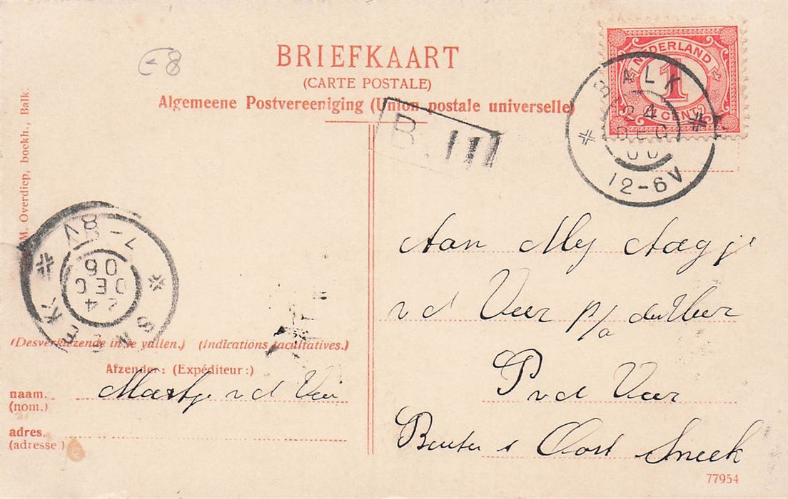 Weg Van Balk Naar Harich