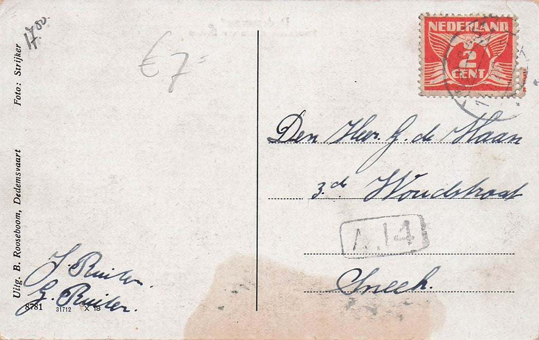 Dedemsvaart Standbeeld Baron Van Dedem